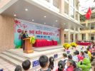 Thầy và trò trường Tiểu học Nguyễn Trãi tham gia Lễ Sơ kết Học kì 1 năm học 2022 2023