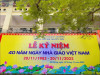 Lễ kỷ niệm 40 năm ngày nhà giáo Việt Nam (20/11/1982-20/11/2022)